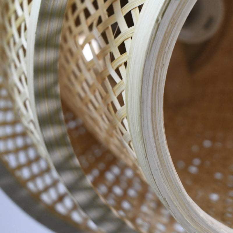 Cargue la imagen en el visor de la galería, Lampara estilo Bamboo 28*25 MEJ8851 CasaEaster