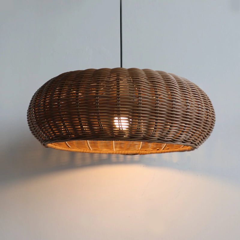 Cargue la imagen en el visor de la galería, Lampara estilo Plastic rattan 48*20 MEJ8857 CasaEaster