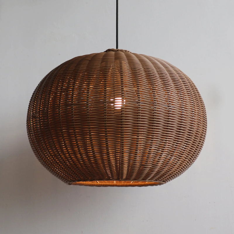 Cargue la imagen en el visor de la galería, Lampara estilo Plastic rattan 55*40 MEJ8855 CasaEaster