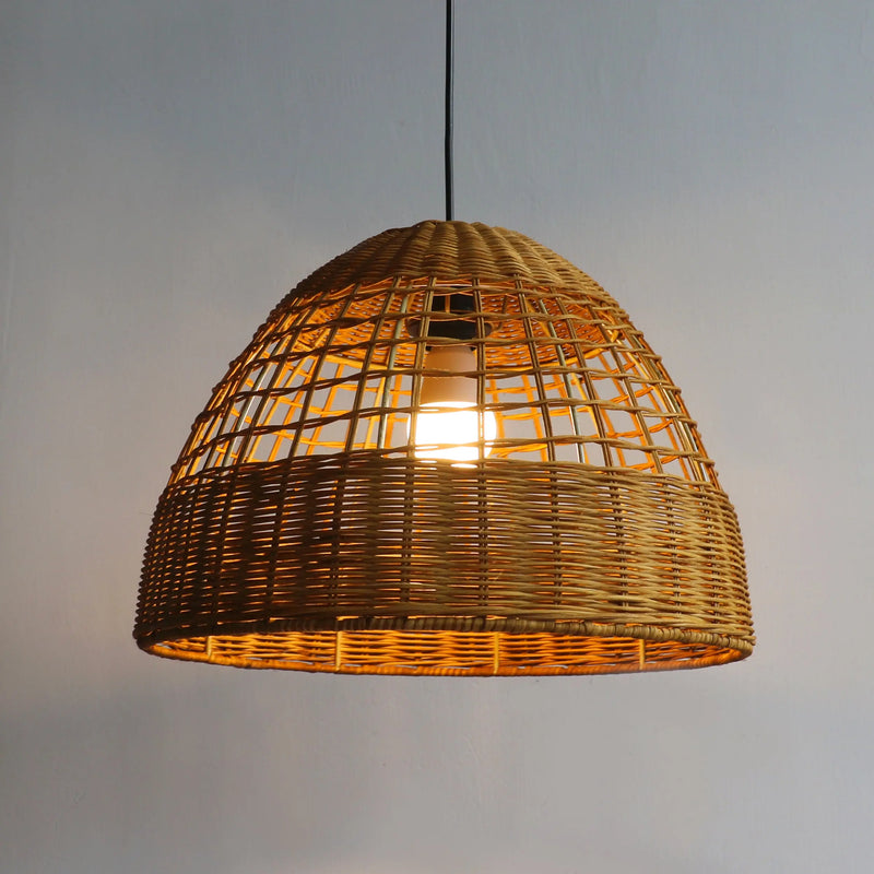 Cargue la imagen en el visor de la galería, Lampara estilo Rattan 40*28 MEJ9169 CasaEaster