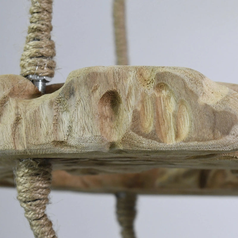 Cargue la imagen en el visor de la galería, Lampara estilo Wooden D35CM MEJ8498 CasaEaster