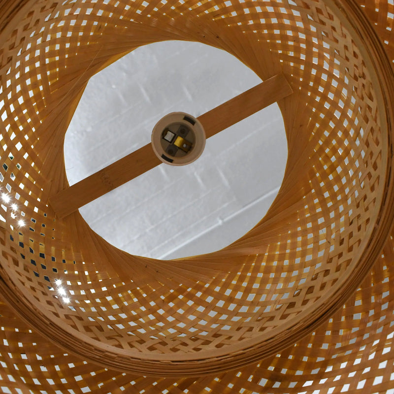 Cargue la imagen en el visor de la galería, Lampara estilo bamboo 40*38 MEJ8123 CasaEaster