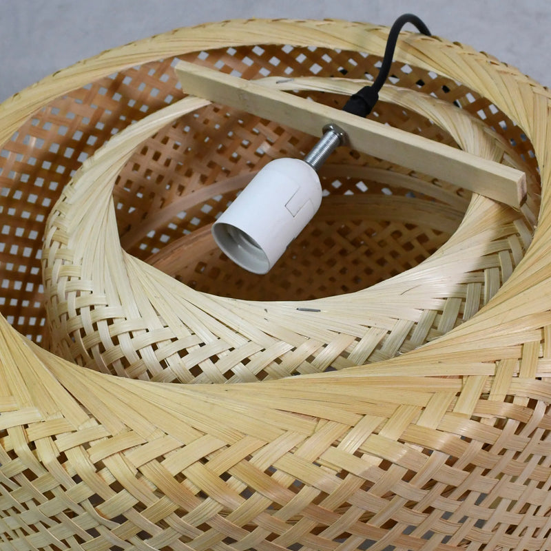 Cargue la imagen en el visor de la galería, Lampara estilo bamboo 40*38 MEJ8123 CasaEaster