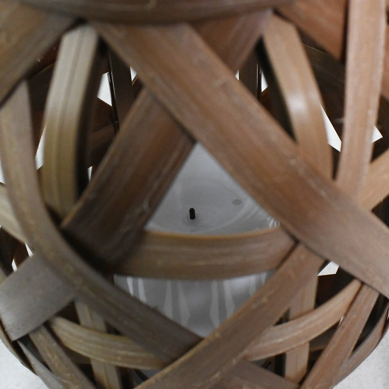 Cargue la imagen en el visor de la galería, Lampara solar de ratan ED22017M CasaEaster