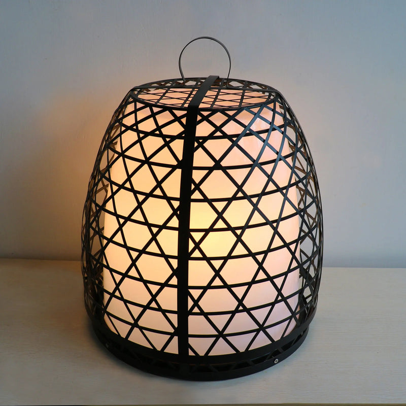 Cargue la imagen en el visor de la galería, Lampara stilo stainless steel 36*39 MEJ8872 CasaEaster