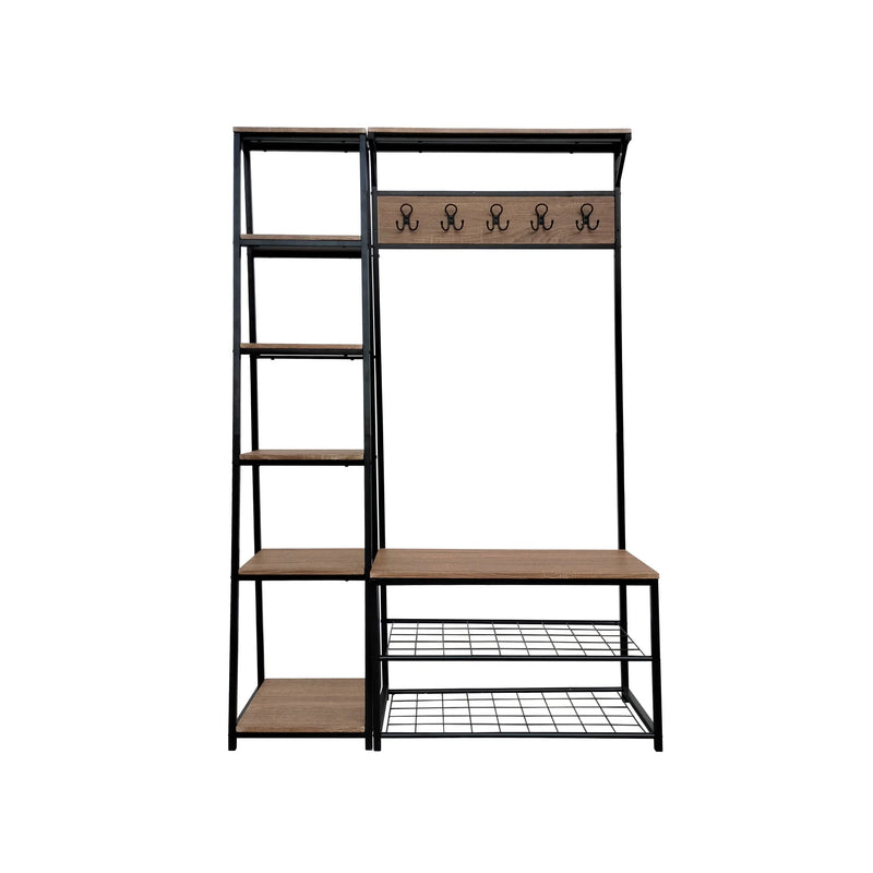 Cargue la imagen en el visor de la galería, Librero con perchero 21300S - 21300S CasaEaster