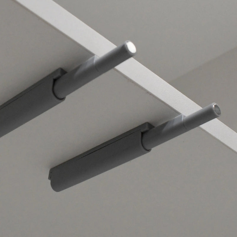 Cargue la imagen en el visor de la galería, Librero para interior 3 niveles con puerta color blanco SRW252 CasaEaster