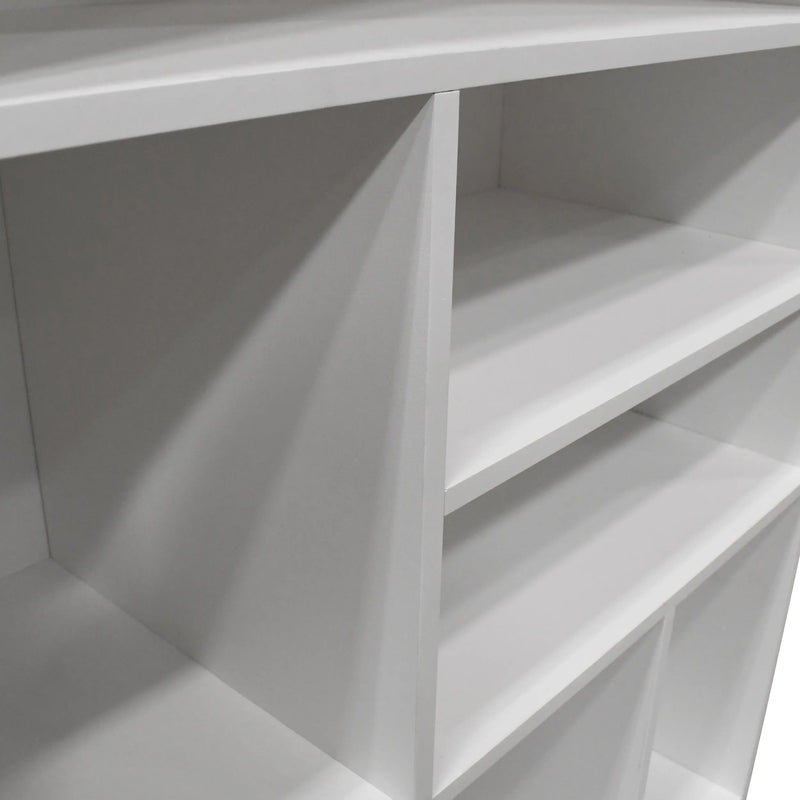 Cargue la imagen en el visor de la galería, Librero para interior con cajón color blanco SRW38-SRW388 CasaEaster