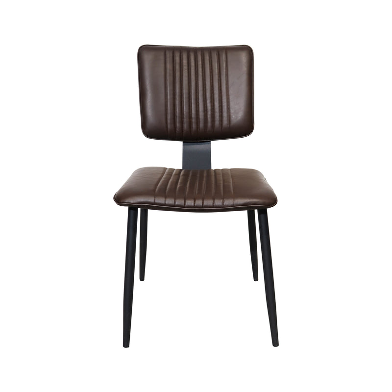 Cargue la imagen en el visor de la galería, Silla de Interior Madge color café oscuro - CA24022