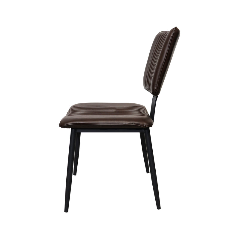 Cargue la imagen en el visor de la galería, Silla de Interior Madge color café oscuro - CA24022