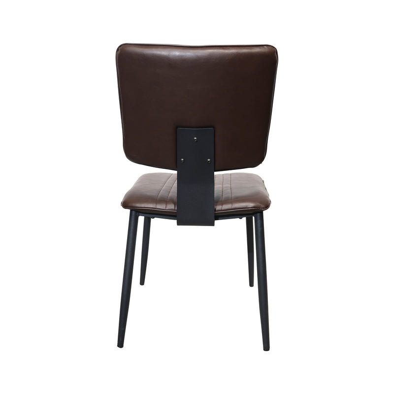 Cargue la imagen en el visor de la galería, Silla de Interior Madge color café oscuro - CA24022