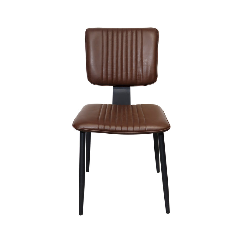 Cargue la imagen en el visor de la galería, Silla de Interior Madge color café - CA24023