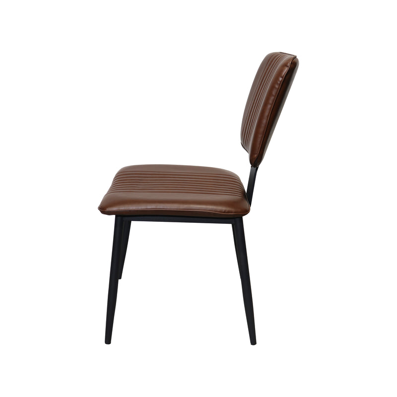 Cargue la imagen en el visor de la galería, Silla de Interior Madge color café - CA24023