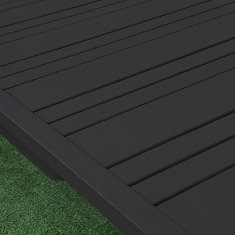 Cargue la imagen en el visor de la galería, Mesa de Comedor expandible 1.8 M / 2.4 M Malke color Carbon - SDT23904180