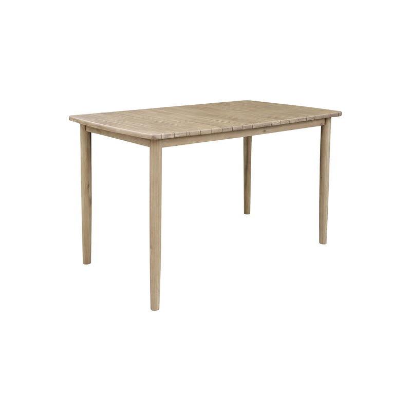 Cargue la imagen en el visor de la galería, Comedor alto MASAYA 1.6M + 6 sillas Masaya color gris claro - HUC38679-928