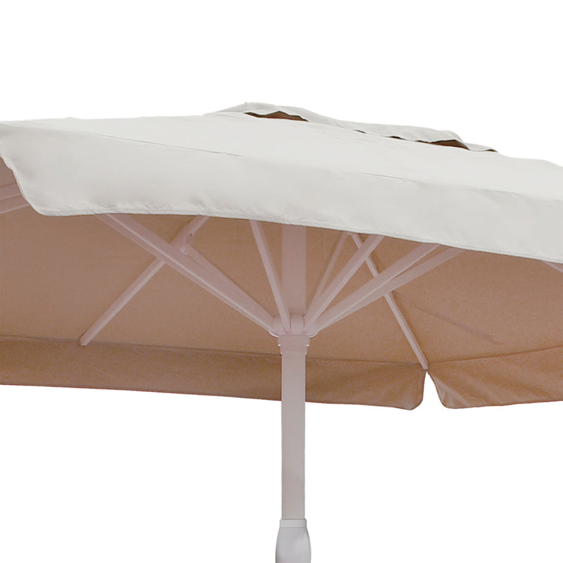 Cargue la imagen en el visor de la galería, Sombrilla para exterior Matis + base Coco color Beige