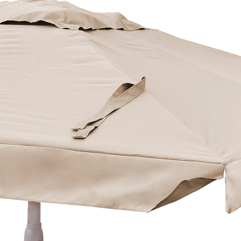 Cargue la imagen en el visor de la galería, Sombrilla para exterior Matis + base Coco color Beige