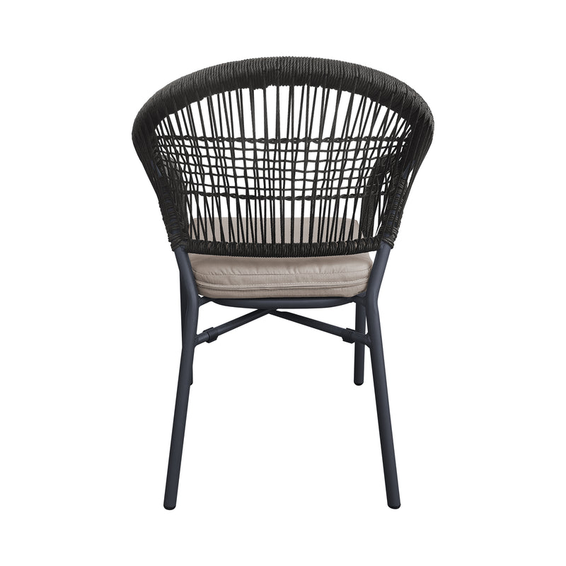 Cargue la imagen en el visor de la galería, Silla de Aluminio MB4137 Color café - MB4137-BR