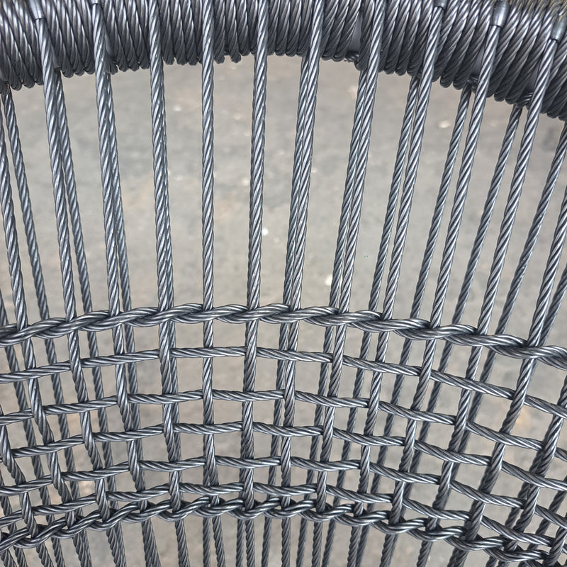 Cargue la imagen en el visor de la galería, Silla de Aluminio MB4137 Color café - MB4137-BR