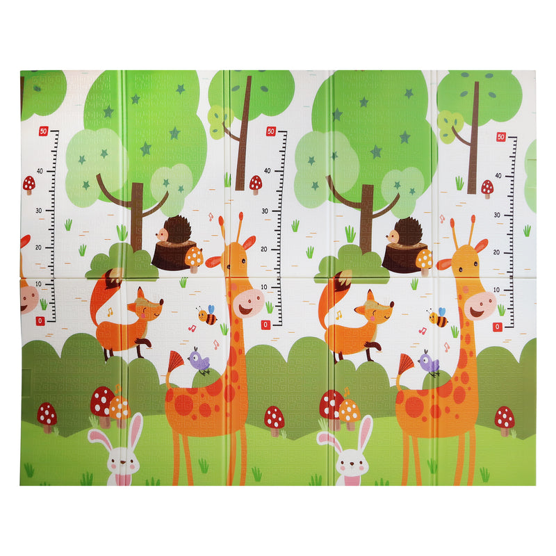 Cargue la imagen en el visor de la galería, Tapete para gatear de bebe 148*191 CMS animales - MCC02