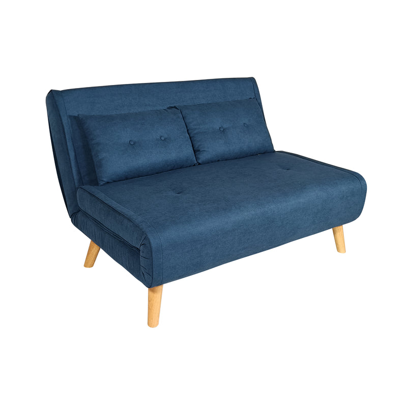 Cargue la imagen en el visor de la galería, Sofa-Cama Medieval color azul obscuro - TY00123-DB