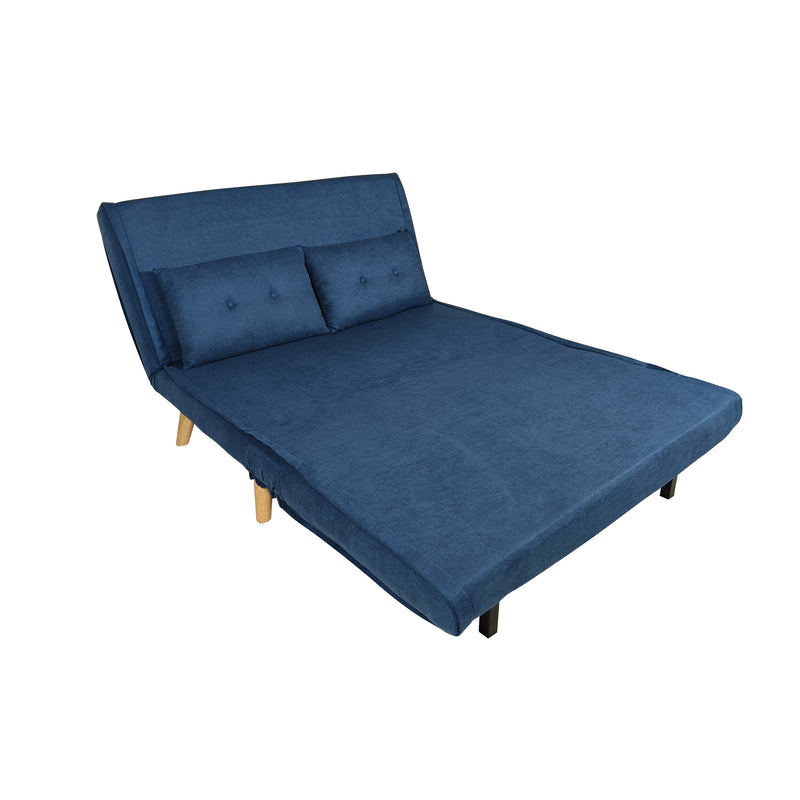 Cargue la imagen en el visor de la galería, Sofa-Cama Medieval color azul obscuro - TY00123-DB