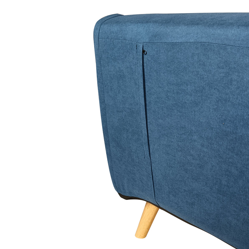 Cargue la imagen en el visor de la galería, Sofa-Cama Medieval color azul obscuro - TY00123-DB