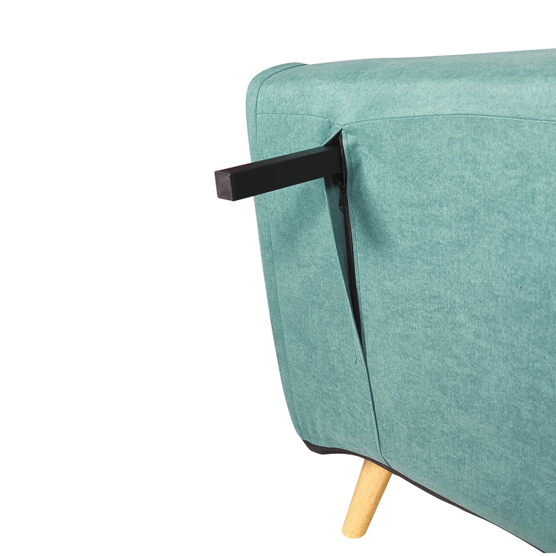 Cargue la imagen en el visor de la galería, Sofá-Cama Medieval color Verde agua - TY00121-BLU