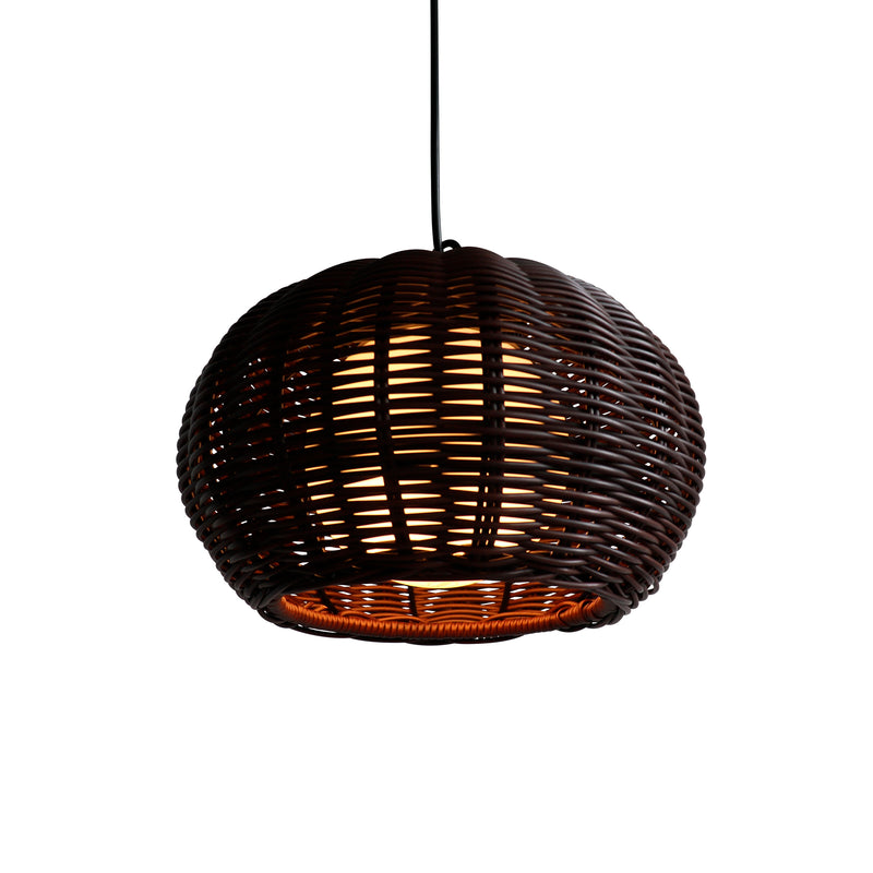 Cargue la imagen en el visor de la galería, Lampara estilo Ratan 27*16 MEJ9196 CasaEaster