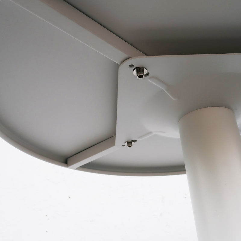 Cargue la imagen en el visor de la galería, Mesa Alta redonda D.60cms de barra Mendez color Blanco -3033