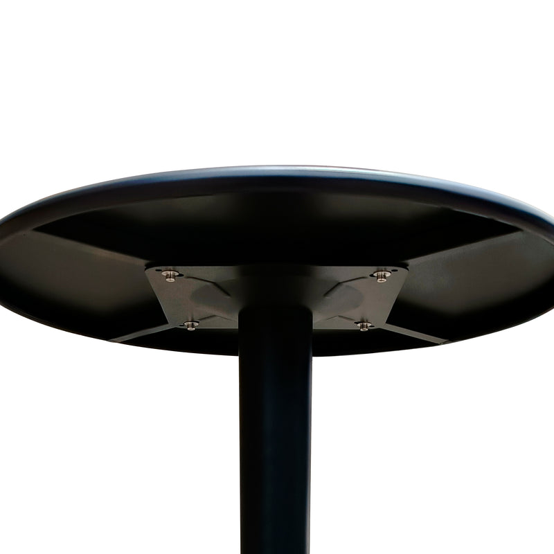 Cargue la imagen en el visor de la galería, Mesa Alta redonda D.60cms de barra Mendez color Carbon - ZF3031T