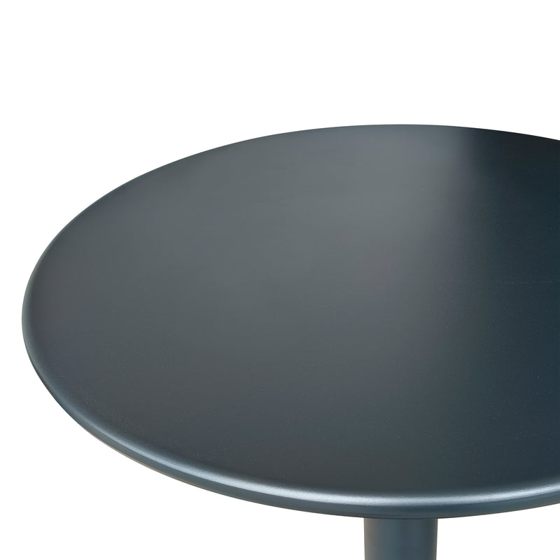 Cargue la imagen en el visor de la galería, Mesa Alta redonda D.60cms de barra Mendez color Carbon - ZF3031T