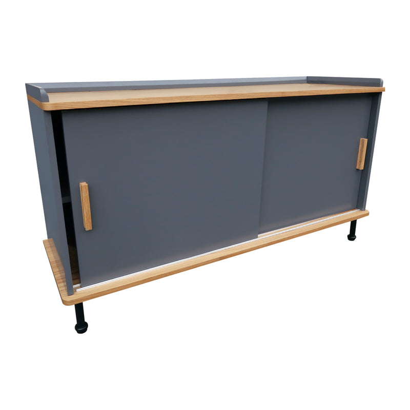 Cargue la imagen en el visor de la galería, Bufetera Color Gris Oscuro -1003-94036099-13