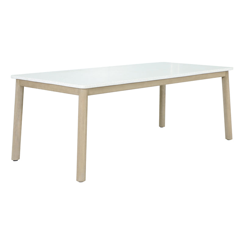 Cargue la imagen en el visor de la galería, Mesa de comedor Zulu 2.1M, de terrazo - HUC38523-2