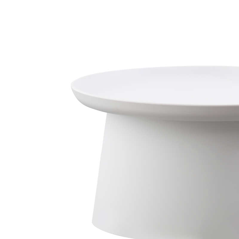 Cargue la imagen en el visor de la galería, Mesa de Centro 70*36 Blanca D.70cms BD73W - 299 - BD73W