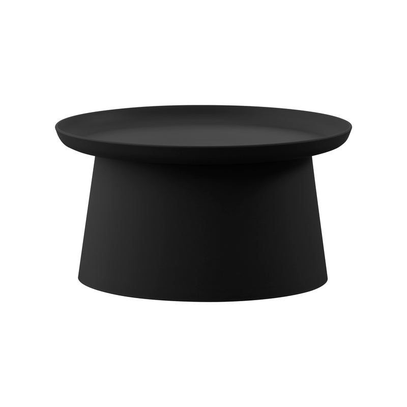 Cargue la imagen en el visor de la galería, Mesa de centro de exterior e interior anti UV Color Negro D.70cms 299 - BD84BL