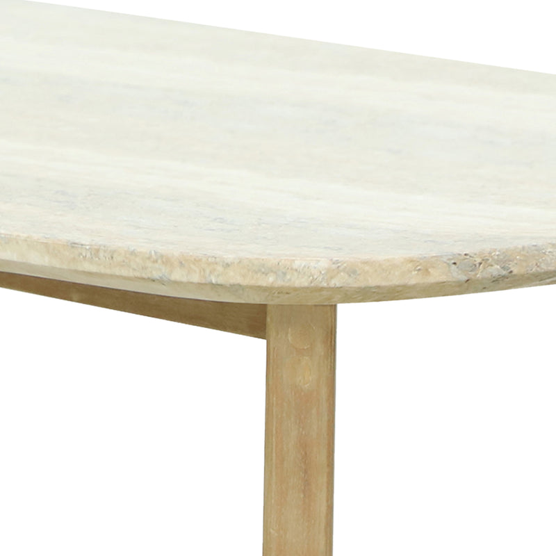 Cargue la imagen en el visor de la galería, Mesa de Centro de madera Mali 1.2 M - HUC29041-1