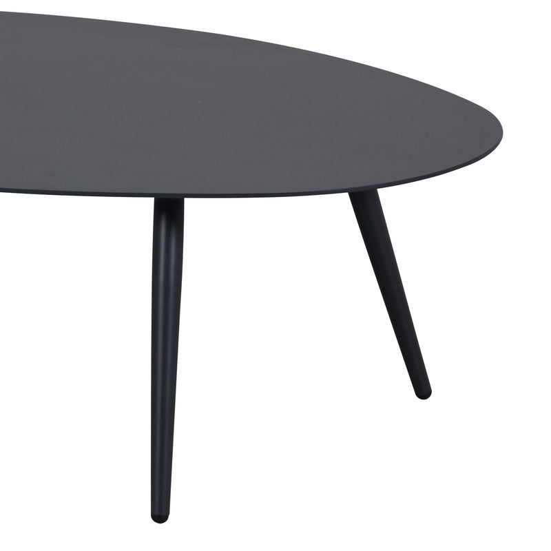 Cargue la imagen en el visor de la galería, Mesa de centro ovalada Java Color Carbon - GL3A51792947WKD CasaEaster