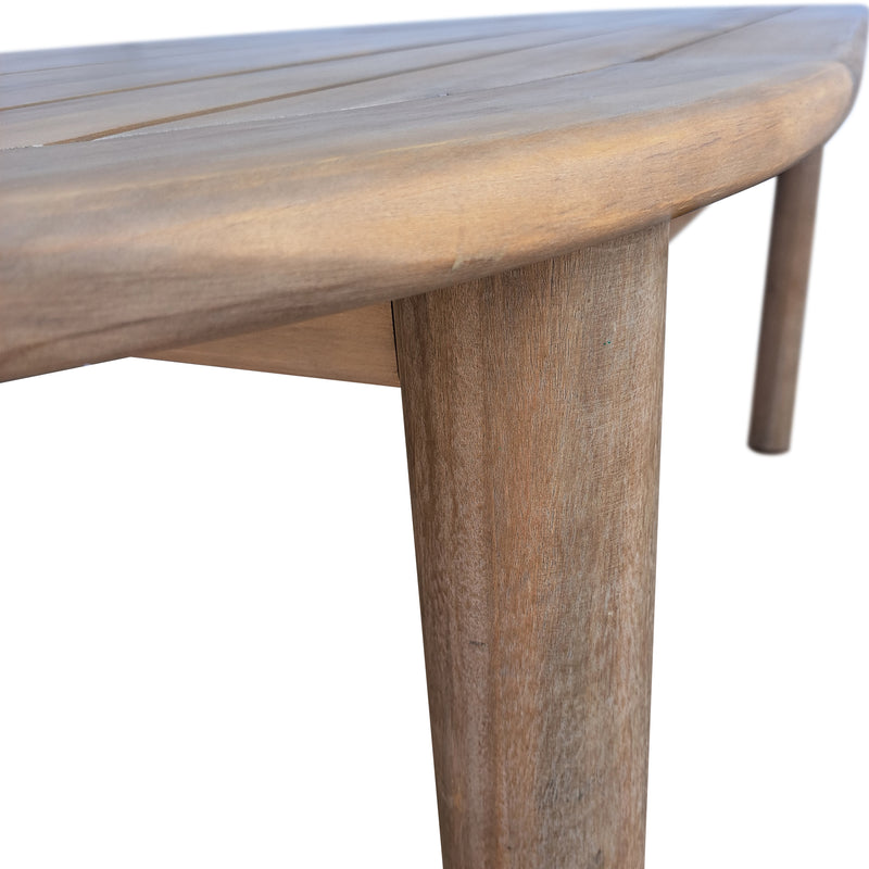 Cargue la imagen en el visor de la galería, Mesa de comedor Pill rectangular 2M*90cms colro natural - HUC29068