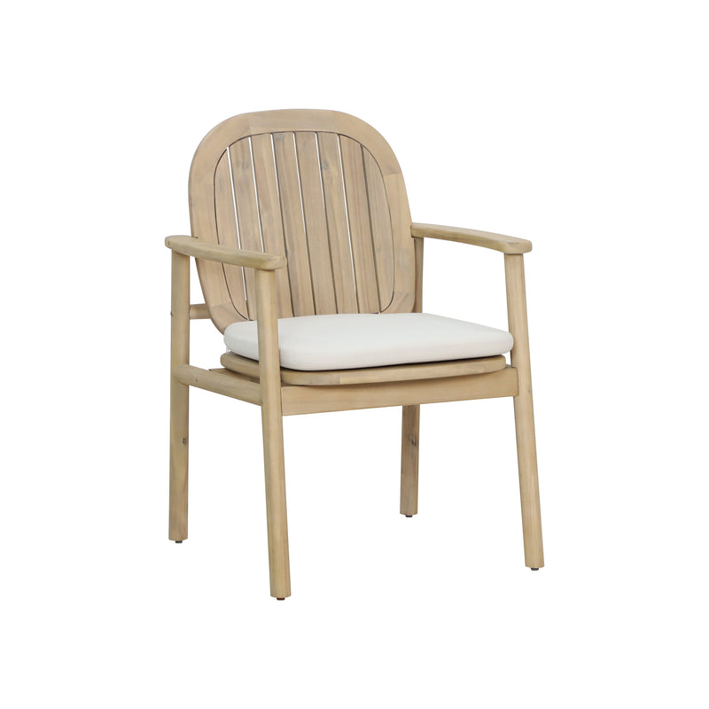 Cargue la imagen en el visor de la galería, Comedor Pill 1.99 M+ 6 sillas Pill color Natural - HUC29068-COM