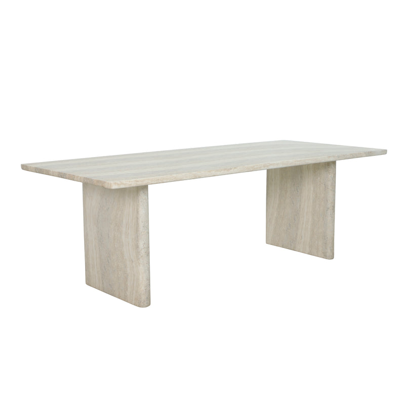 Cargue la imagen en el visor de la galería, Mesa de comedor para interior y exterior SONOMA rectangular 2.25M estilo marmoleado - HUC38265
