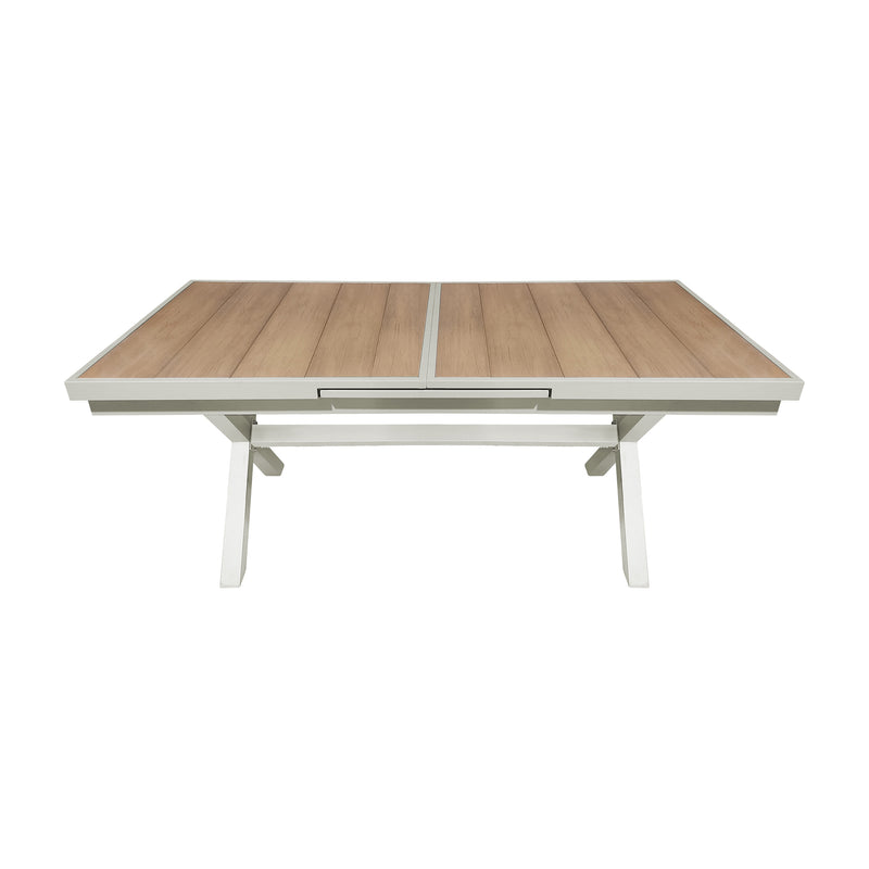 Cargue la imagen en el visor de la galería, Mesa Expandible 1.8 M / 2.4 M Jacinta color Champagne - ZF1033T