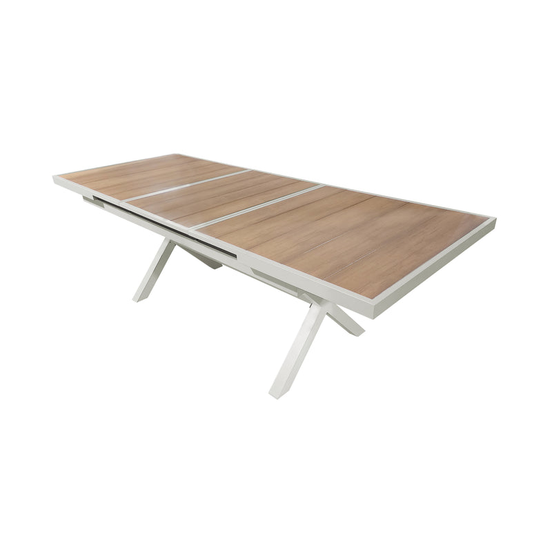 Cargue la imagen en el visor de la galería, Mesa Expandible 1.8 M / 2.4 M Jacinta color Champagne - ZF1033T