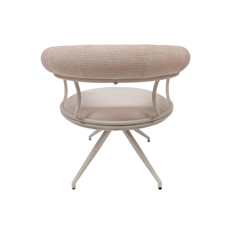 Cargue la imagen en el visor de la galería, Silla para Interior de Metal MIMI Color Beige - 23067139