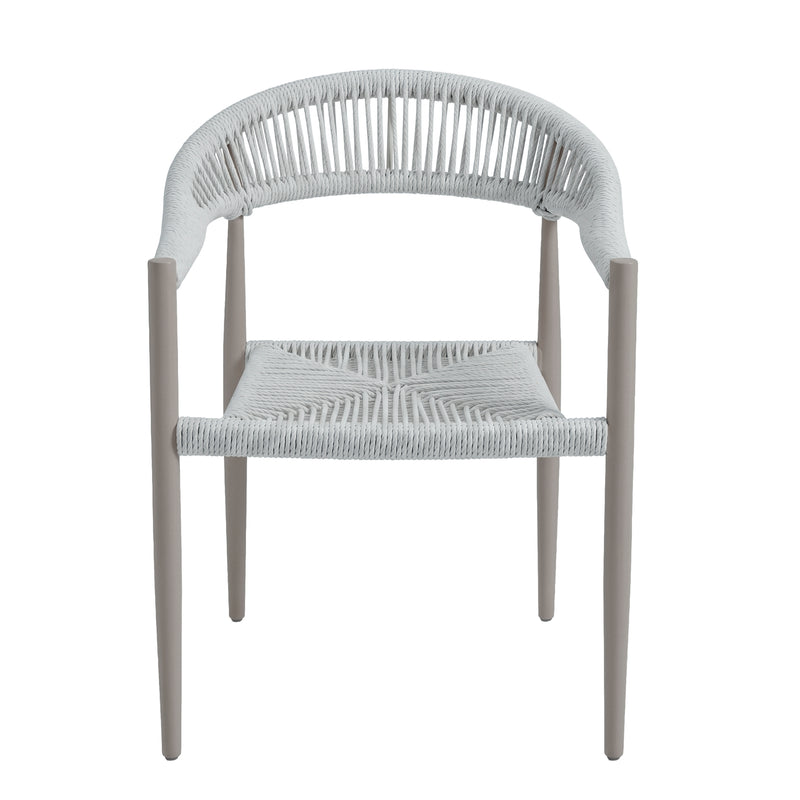 Cargue la imagen en el visor de la galería, Silla Mona 1002 de Lazo para Exterior e Interior Color Blanco - MONA 1002