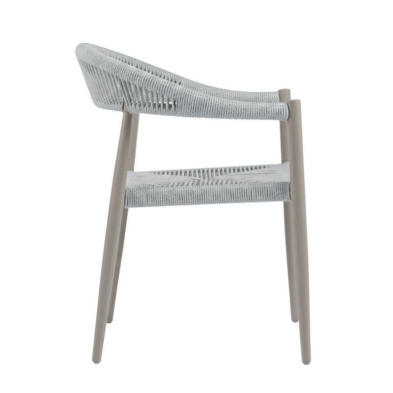 Cargue la imagen en el visor de la galería, Silla Mona 1002 de Lazo para Exterior e Interior Color Blanco - MONA 1002