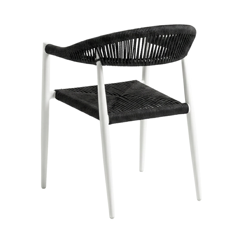 Load image into Gallery viewer, Mona 7777 Loop Chair for Outdoor and Indoor Use, Black - MONA 7777