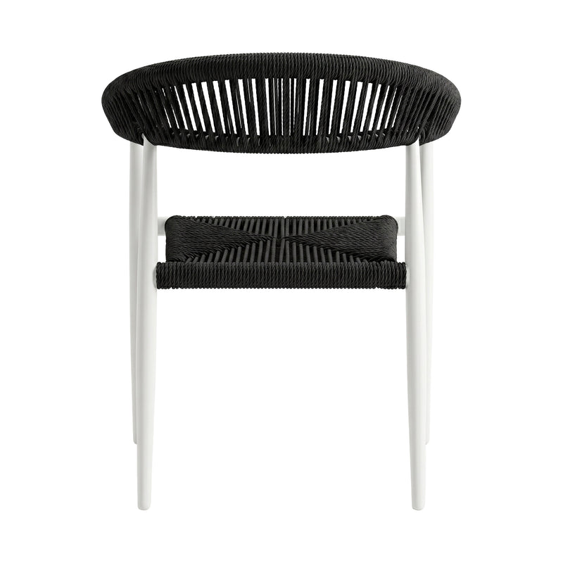 Load image into Gallery viewer, Mona 7777 Loop Chair for Outdoor and Indoor Use, Black - MONA 7777