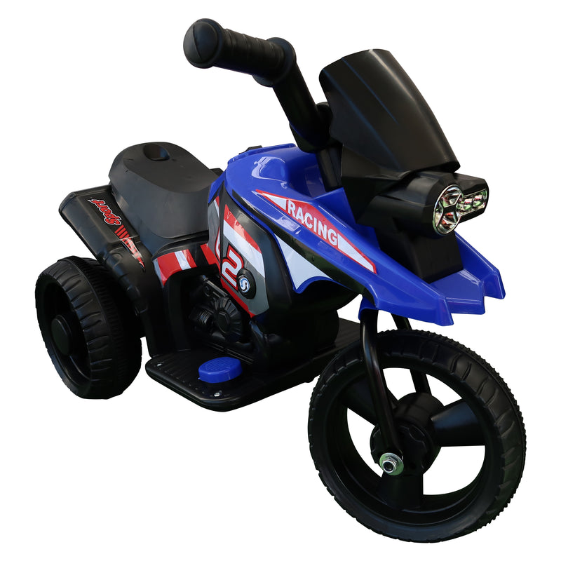 Cargue la imagen en el visor de la galería, Moto eléctrica infantil color azul - JMB518-AZ