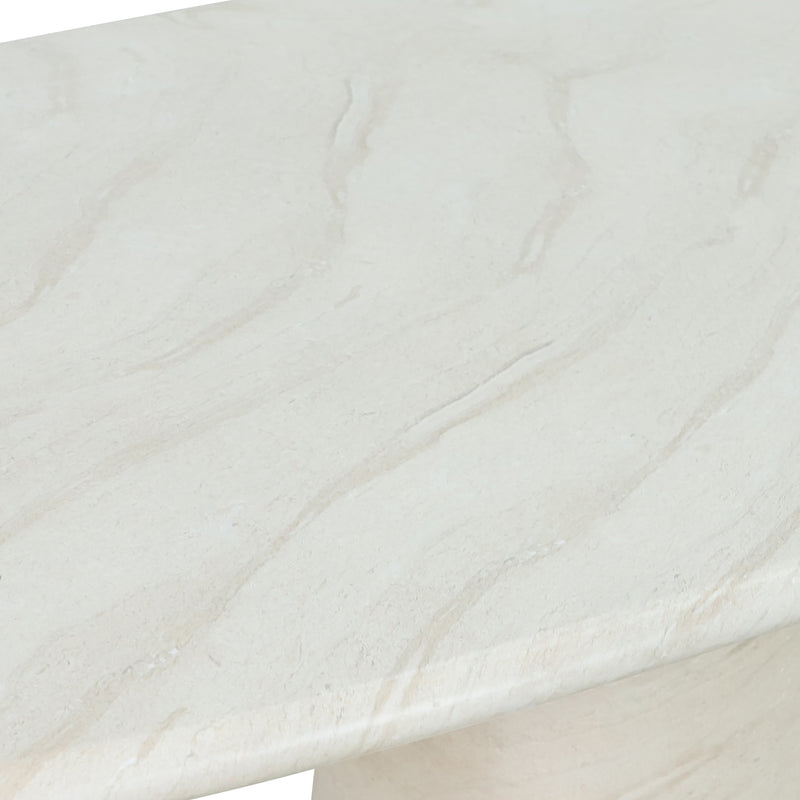 Cargue la imagen en el visor de la galería, Mesa de comedor para Interior y exterior MUSCAT 2.4M estilo marmoleado - HUC29084T